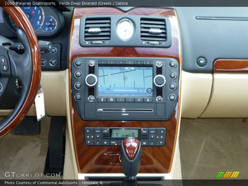 Controls of 2009 Quattroporte 