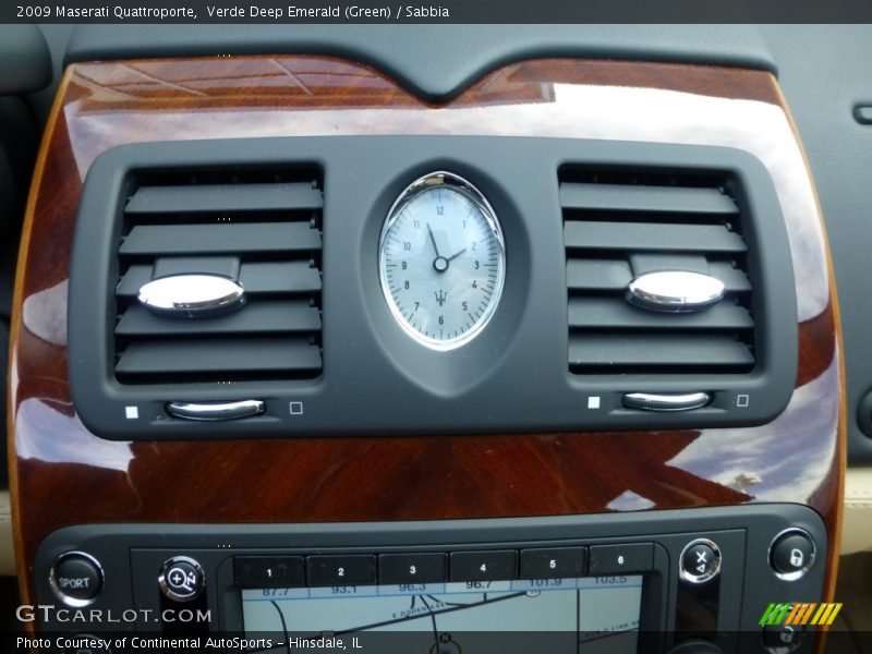 Controls of 2009 Quattroporte 