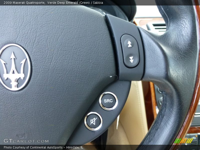 Controls of 2009 Quattroporte 