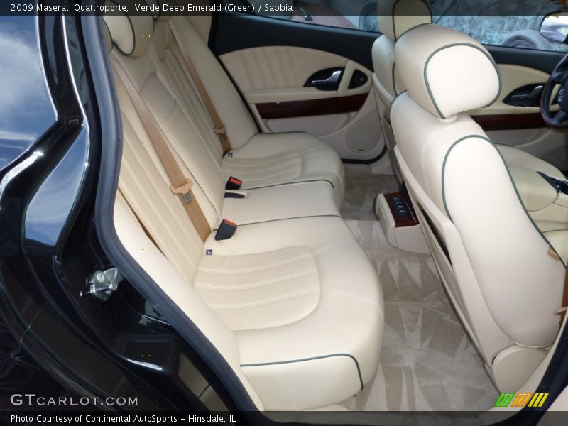 Rear Seat of 2009 Quattroporte 