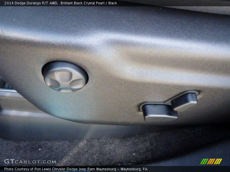 Brilliant Black Crystal Pearl / Black 2014 Dodge Durango R/T AWD