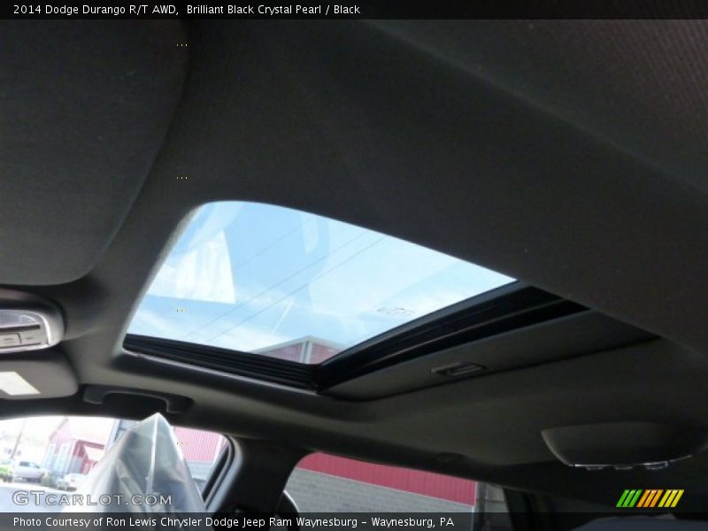 Sunroof of 2014 Durango R/T AWD