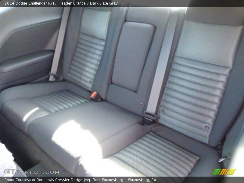 Header Orange / Dark Slate Gray 2014 Dodge Challenger R/T