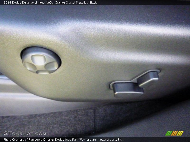 Granite Crystal Metallic / Black 2014 Dodge Durango Limited AWD
