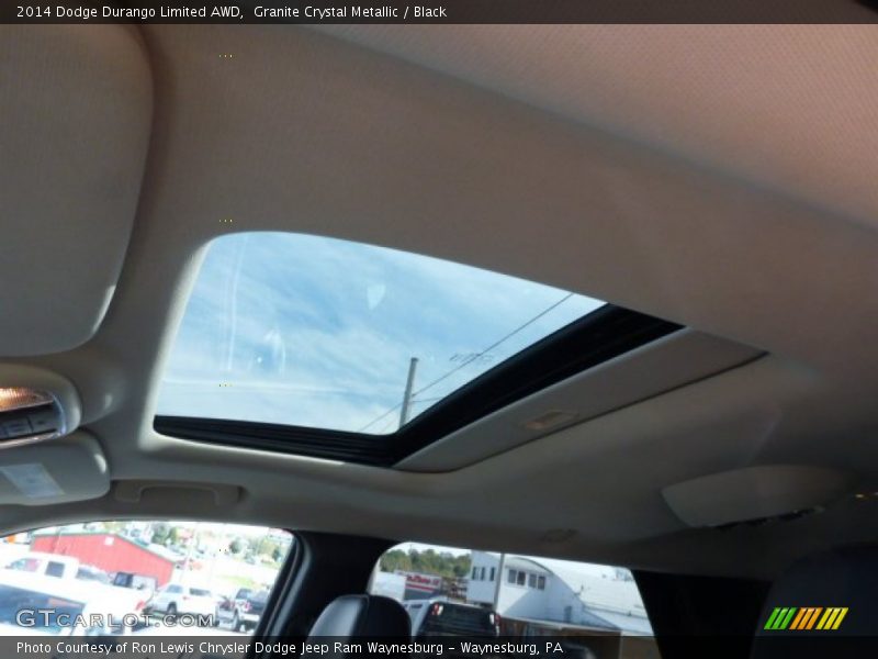 Granite Crystal Metallic / Black 2014 Dodge Durango Limited AWD