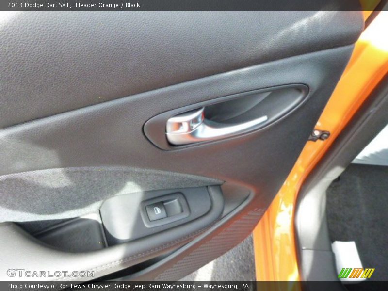 Header Orange / Black 2013 Dodge Dart SXT