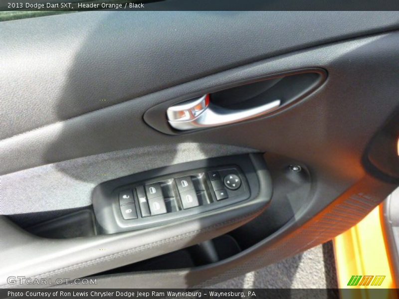 Header Orange / Black 2013 Dodge Dart SXT