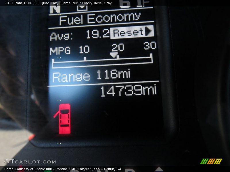 Flame Red / Black/Diesel Gray 2013 Ram 1500 SLT Quad Cab