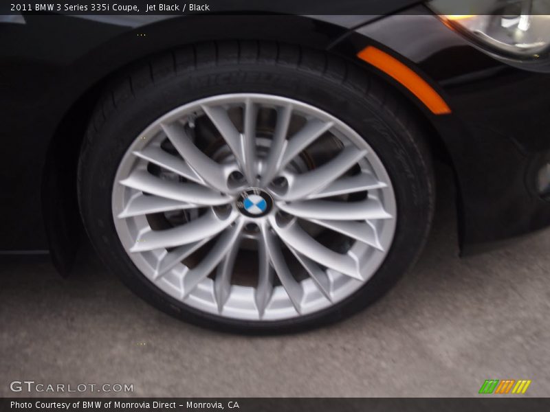Jet Black / Black 2011 BMW 3 Series 335i Coupe