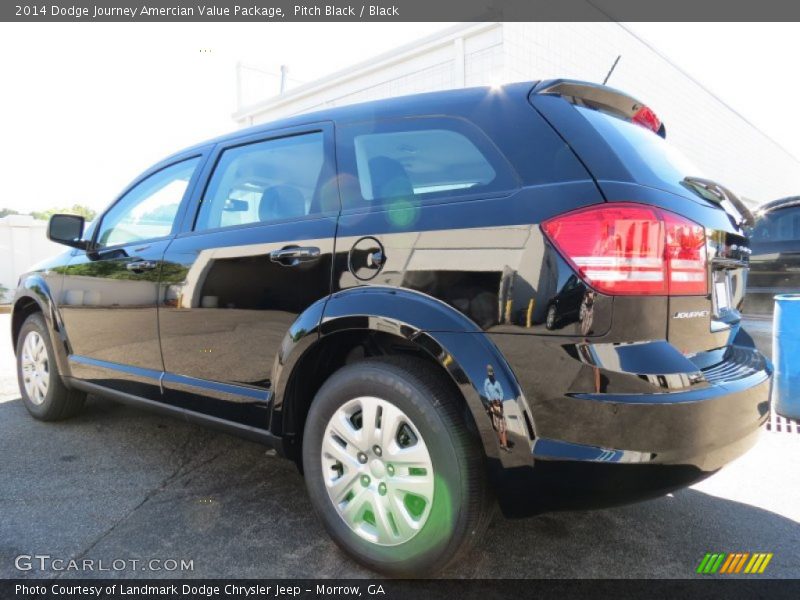 Pitch Black / Black 2014 Dodge Journey Amercian Value Package