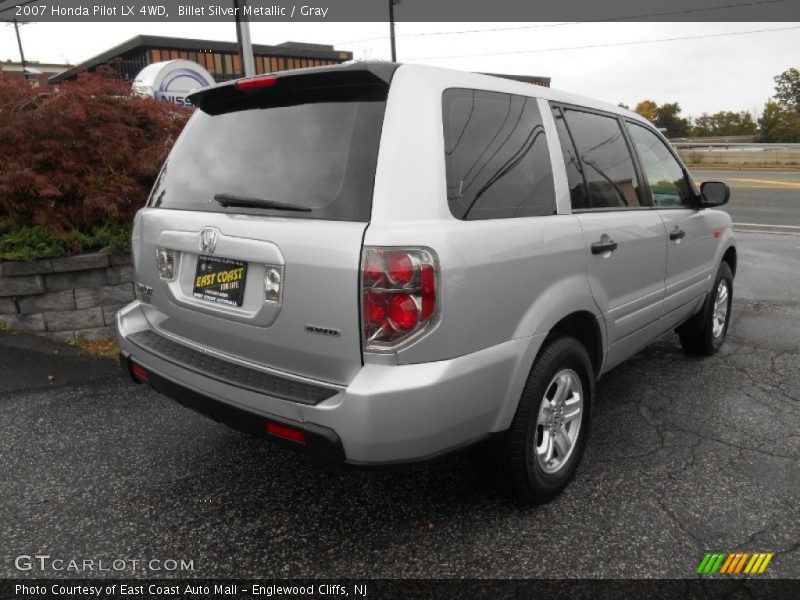 Billet Silver Metallic / Gray 2007 Honda Pilot LX 4WD