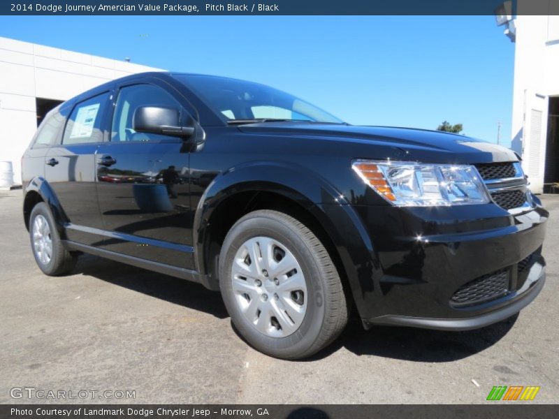 Pitch Black / Black 2014 Dodge Journey Amercian Value Package