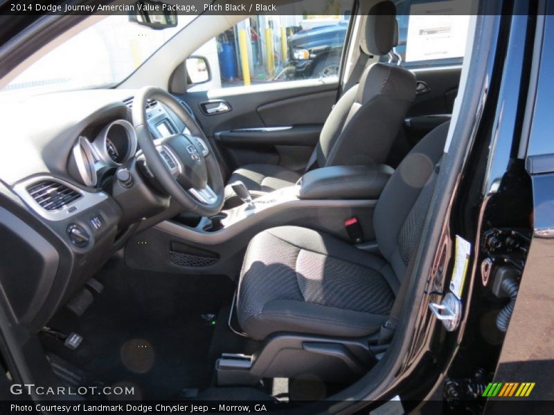 Pitch Black / Black 2014 Dodge Journey Amercian Value Package