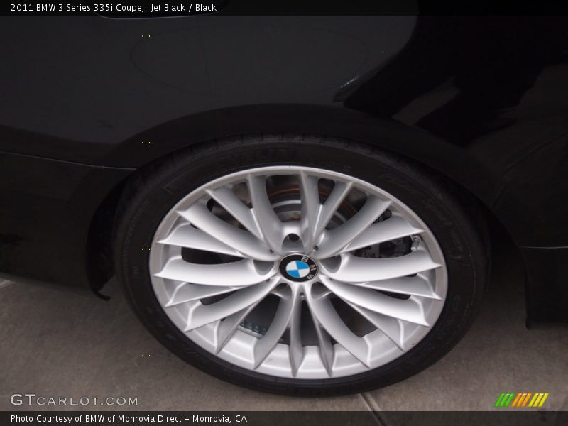 Jet Black / Black 2011 BMW 3 Series 335i Coupe