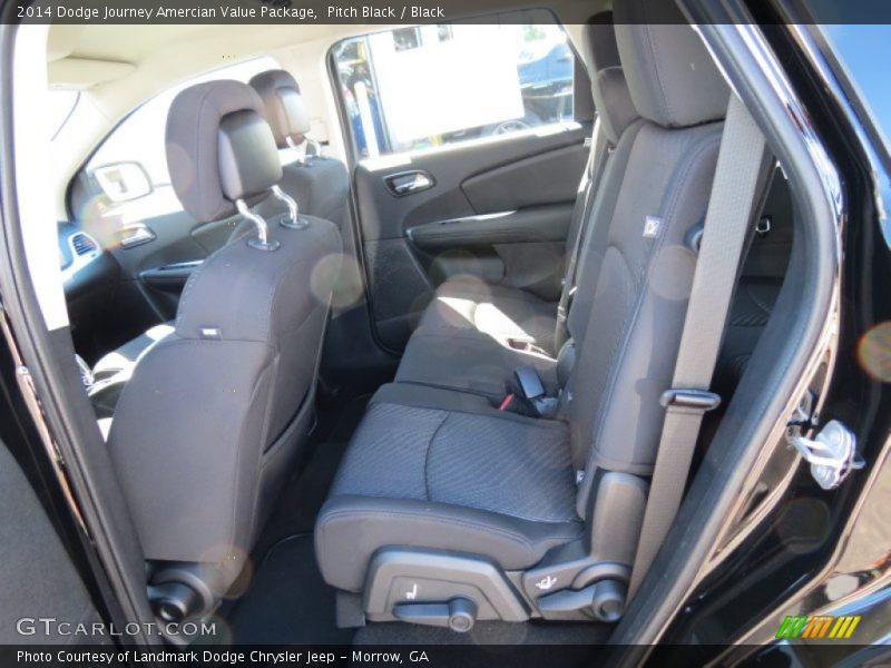 Pitch Black / Black 2014 Dodge Journey Amercian Value Package