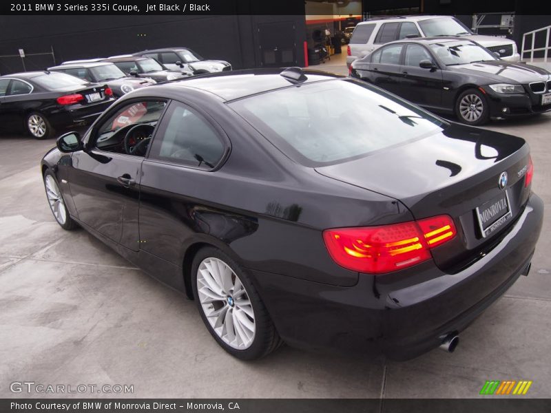 Jet Black / Black 2011 BMW 3 Series 335i Coupe