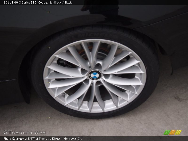 Jet Black / Black 2011 BMW 3 Series 335i Coupe