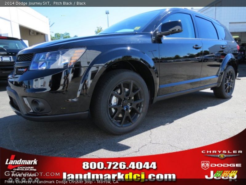 Pitch Black / Black 2014 Dodge Journey SXT
