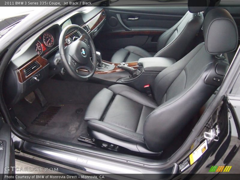 Jet Black / Black 2011 BMW 3 Series 335i Coupe