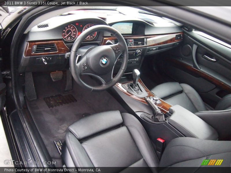 Jet Black / Black 2011 BMW 3 Series 335i Coupe