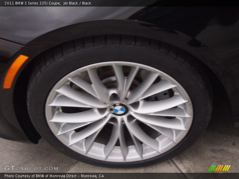 Jet Black / Black 2011 BMW 3 Series 335i Coupe