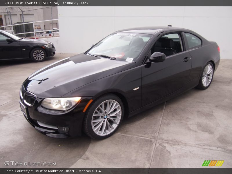 Jet Black / Black 2011 BMW 3 Series 335i Coupe