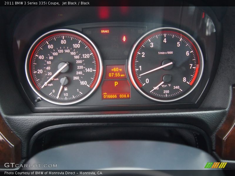 Jet Black / Black 2011 BMW 3 Series 335i Coupe