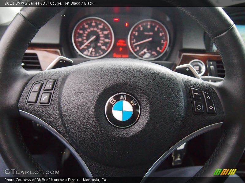 Jet Black / Black 2011 BMW 3 Series 335i Coupe