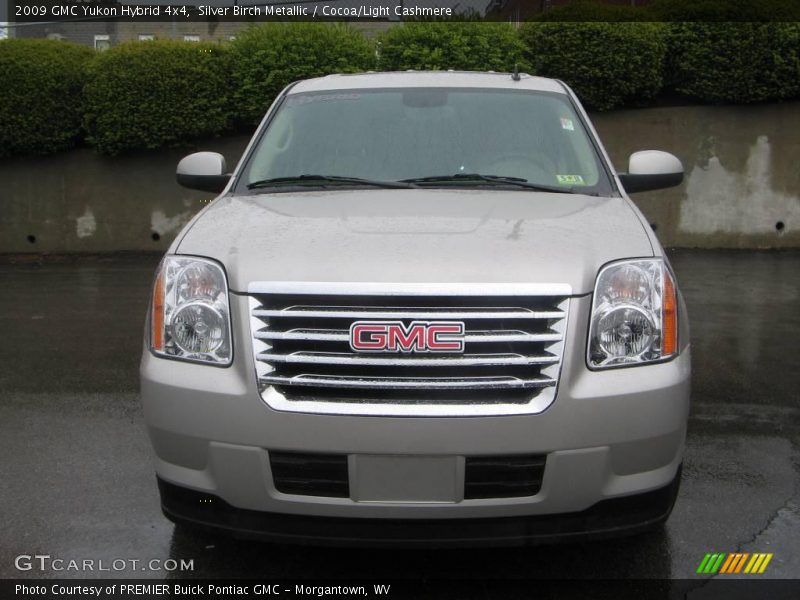Silver Birch Metallic / Cocoa/Light Cashmere 2009 GMC Yukon Hybrid 4x4