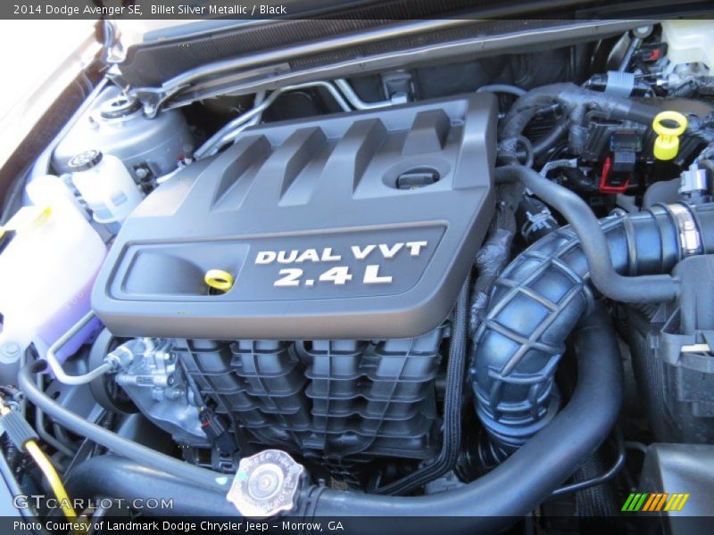 Billet Silver Metallic / Black 2014 Dodge Avenger SE