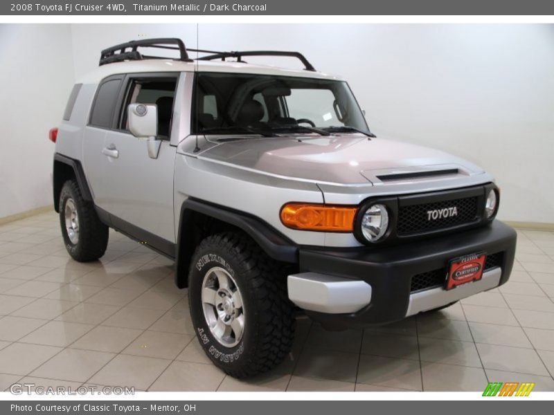 Titanium Metallic / Dark Charcoal 2008 Toyota FJ Cruiser 4WD