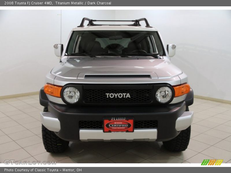 Titanium Metallic / Dark Charcoal 2008 Toyota FJ Cruiser 4WD