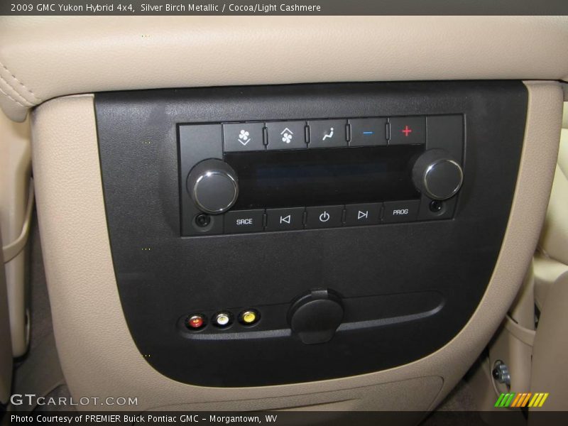 Silver Birch Metallic / Cocoa/Light Cashmere 2009 GMC Yukon Hybrid 4x4