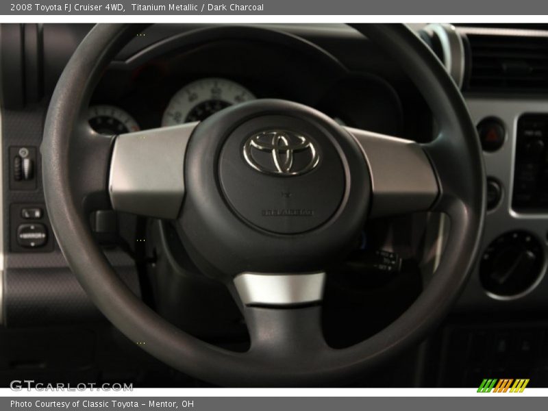Titanium Metallic / Dark Charcoal 2008 Toyota FJ Cruiser 4WD