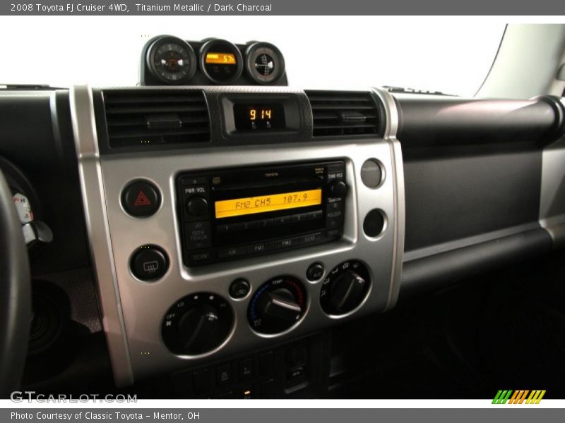 Titanium Metallic / Dark Charcoal 2008 Toyota FJ Cruiser 4WD