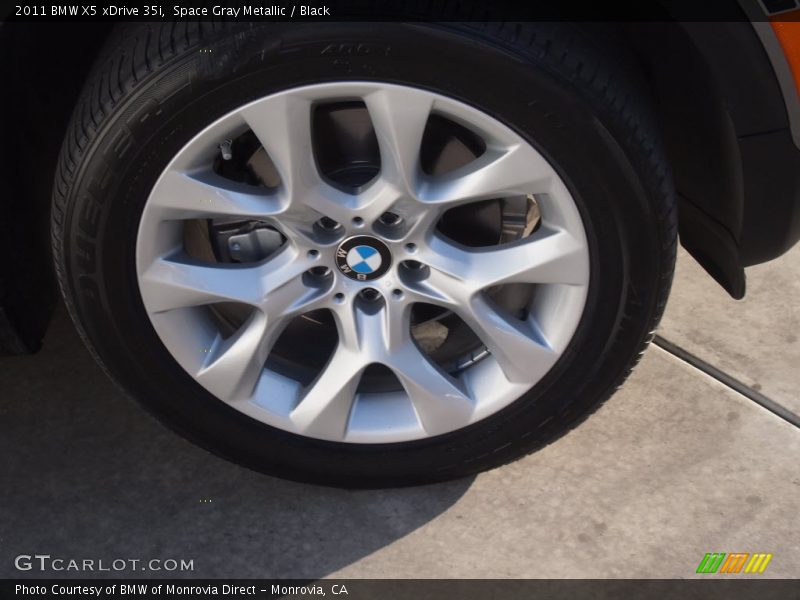 Space Gray Metallic / Black 2011 BMW X5 xDrive 35i
