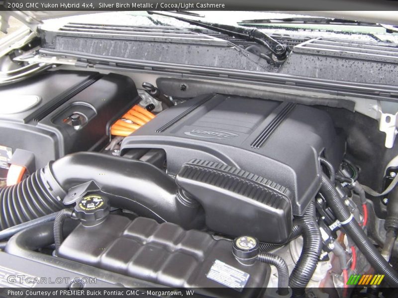 Silver Birch Metallic / Cocoa/Light Cashmere 2009 GMC Yukon Hybrid 4x4