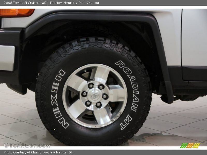 Titanium Metallic / Dark Charcoal 2008 Toyota FJ Cruiser 4WD