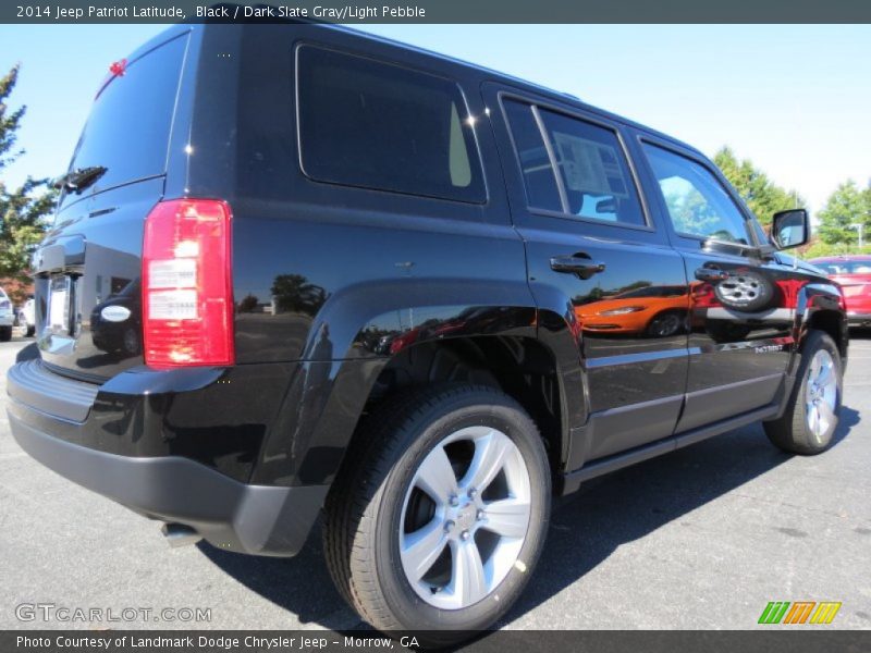 Black / Dark Slate Gray/Light Pebble 2014 Jeep Patriot Latitude