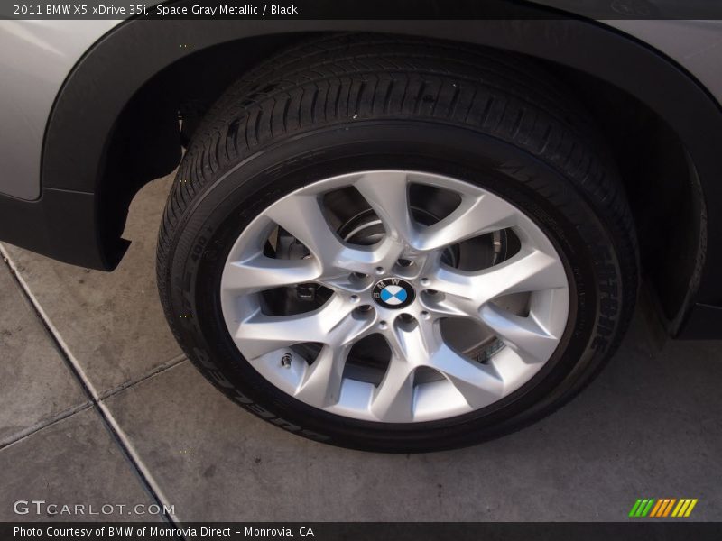 Space Gray Metallic / Black 2011 BMW X5 xDrive 35i