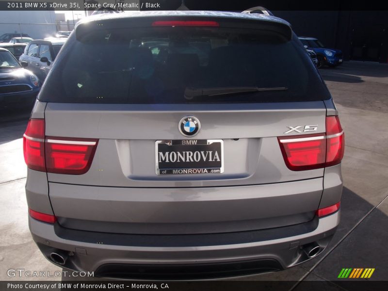 Space Gray Metallic / Black 2011 BMW X5 xDrive 35i