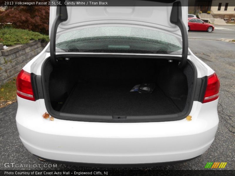 Candy White / Titan Black 2013 Volkswagen Passat 2.5L SE