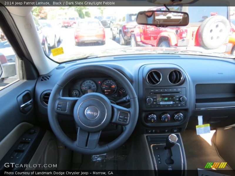Black / Dark Slate Gray/Light Pebble 2014 Jeep Patriot Latitude