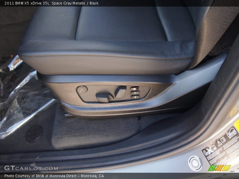 Space Gray Metallic / Black 2011 BMW X5 xDrive 35i