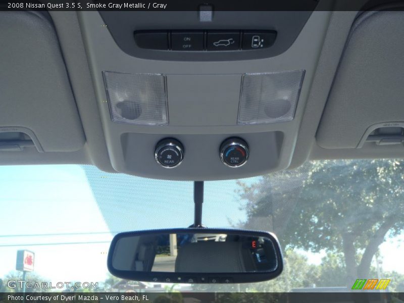 Smoke Gray Metallic / Gray 2008 Nissan Quest 3.5 S