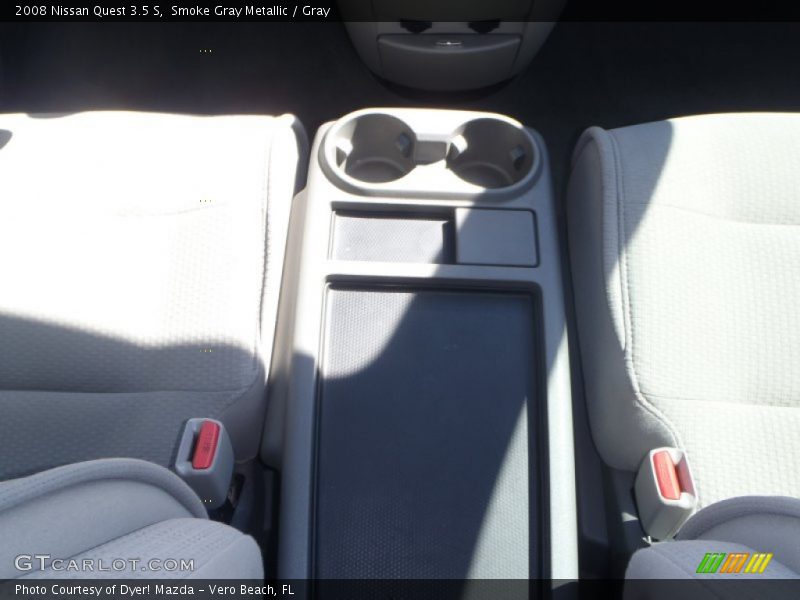 Smoke Gray Metallic / Gray 2008 Nissan Quest 3.5 S
