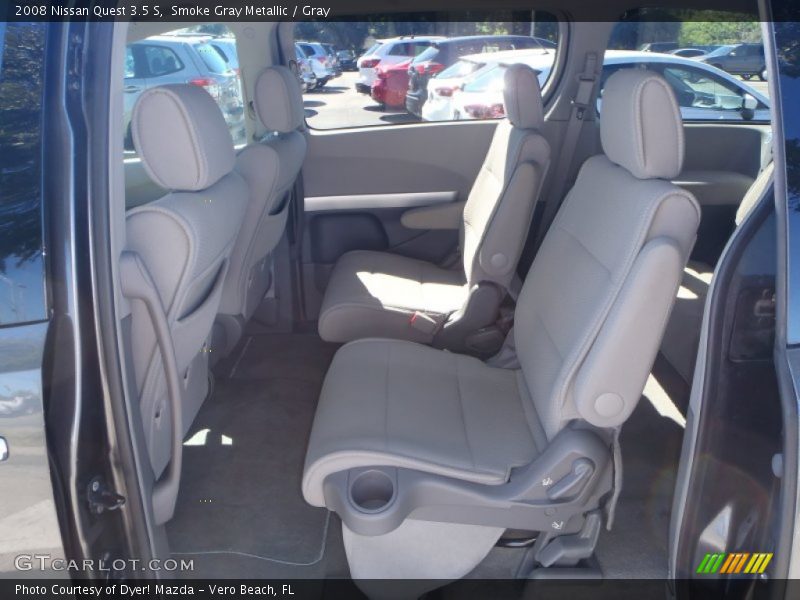 Smoke Gray Metallic / Gray 2008 Nissan Quest 3.5 S
