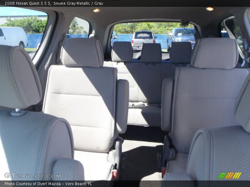 Smoke Gray Metallic / Gray 2008 Nissan Quest 3.5 S