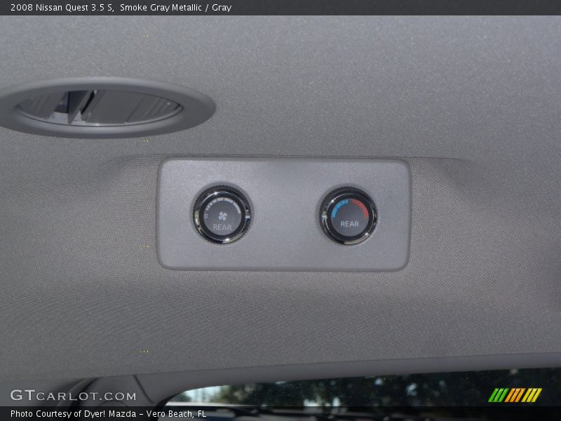 Smoke Gray Metallic / Gray 2008 Nissan Quest 3.5 S