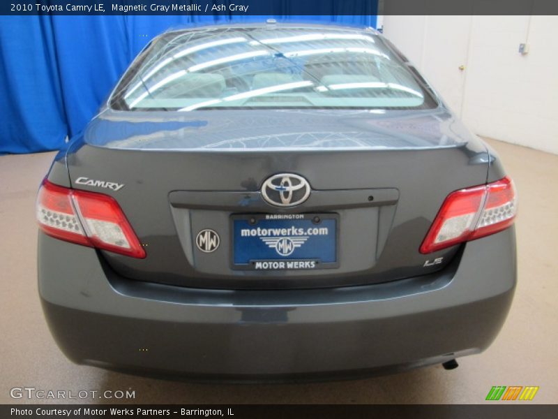 Magnetic Gray Metallic / Ash Gray 2010 Toyota Camry LE
